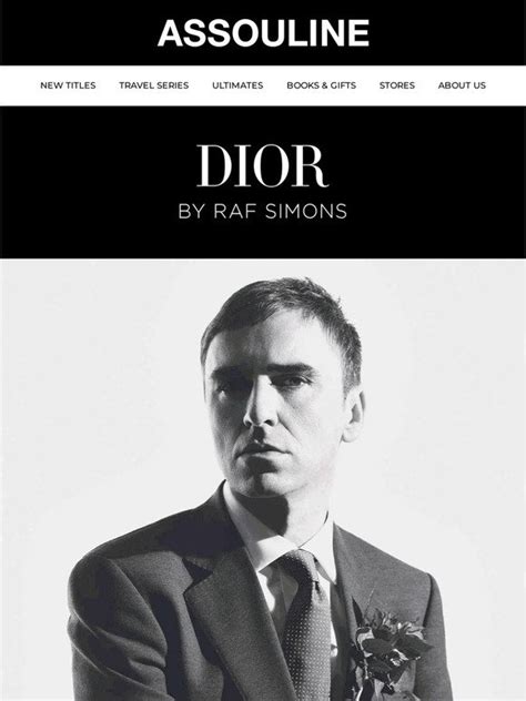 dior by raf simons assouline|Introducing the Dior Series .